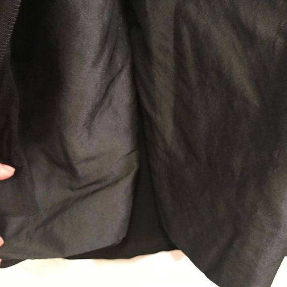 Kay Unger New York Black Cocktail Deep V Tie Back Sash Size 6 - Picture 9 of 10